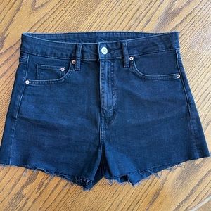 High waisted H&M shorts
